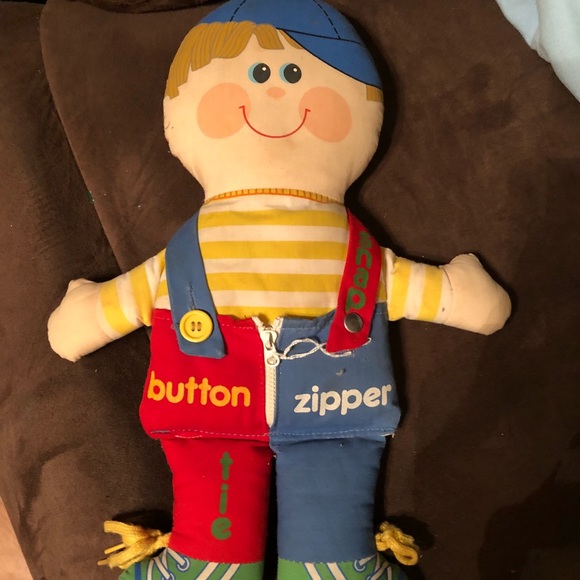 1983 vintage Dapper Dan dressing teaching doll - Picture 1 of 8